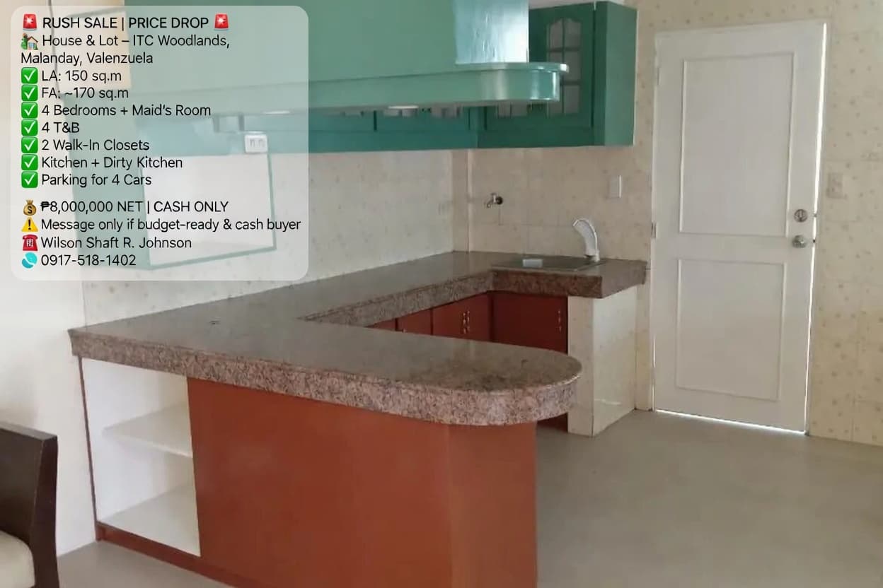 🏡 RUSH SALE! Lower Price! House and Lot in ITC Woodlands Subdivision in Malanday, Valenzuela. - Image 6