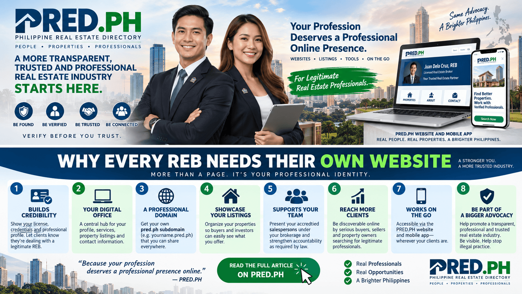 PRED.PH: Building a More Professional, Transparent, and Trusted Philippine Real Estate Industry
