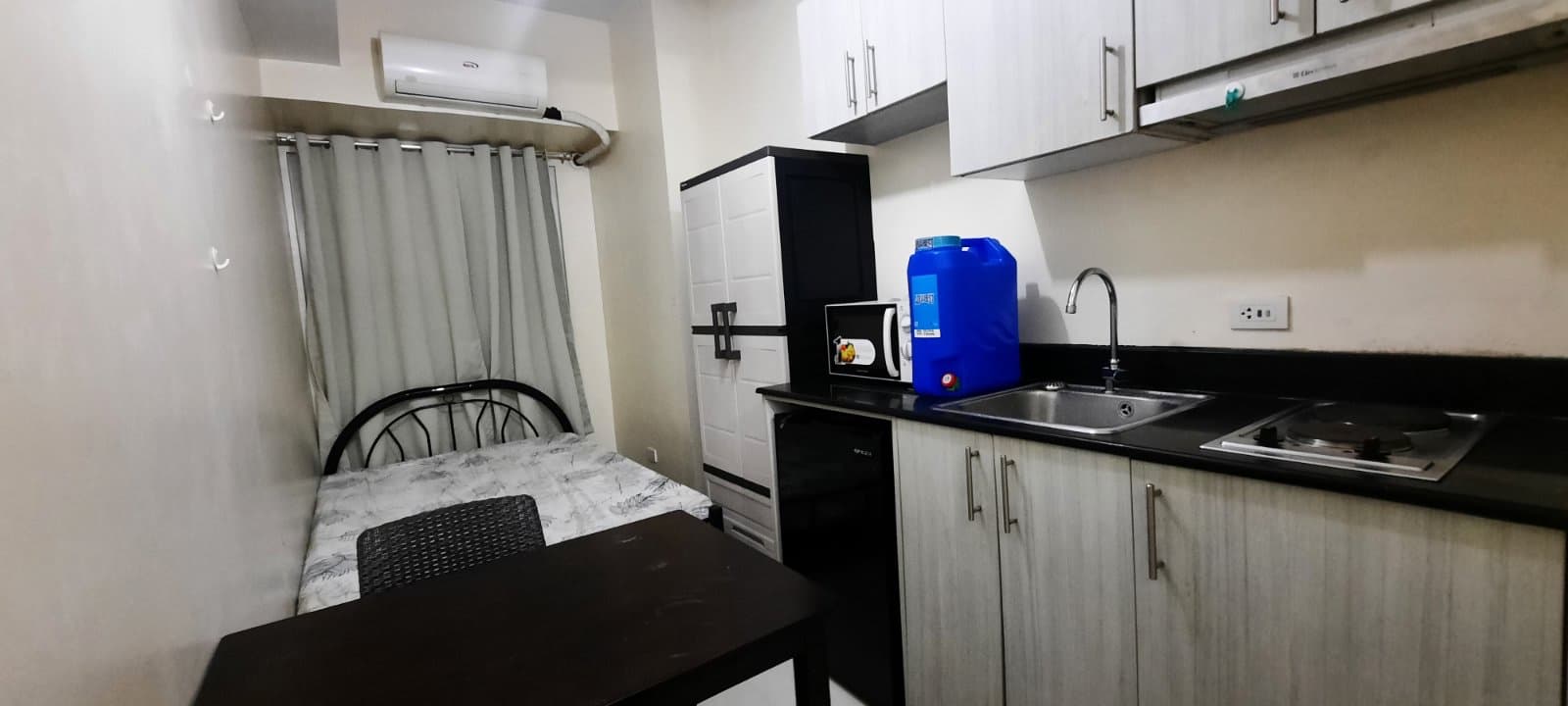 16.65 SQM SEMI-FURNISHED STUDIO UNIT FOR SALE AT GREEN RESIDENCES NEAR DE LA SALLE UNIVERSITY TAFT AVE MALATE MANILA - Image 2 of 5
